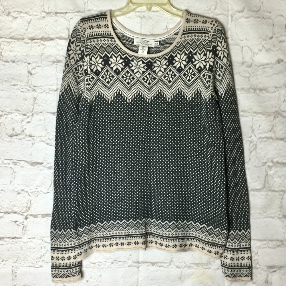 L.O.G.G H&M Snowflake Sweater - Picture 1 of 7